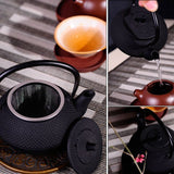 Cast Iron Kettle Teapot With Strainer Tea Pot 300ml