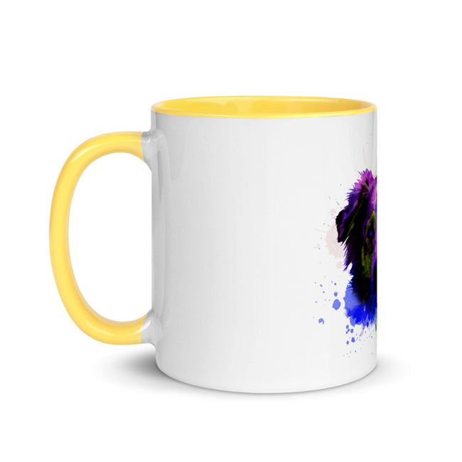 Yellow Aussie Splatter Mug