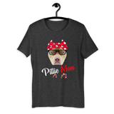 Pittie Mom Colorized T-Shirt
