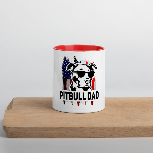 Pitbull Dad Mug