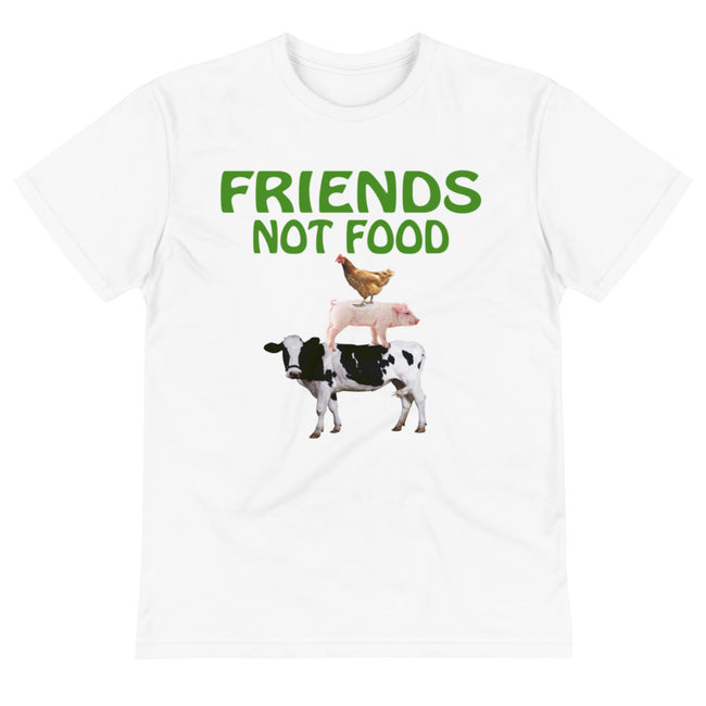 Sweatshirt Friends Not (Just) Food Avec Graphisme Mignon De Vache - Coupe Classique, 241g, Unisexe - 7