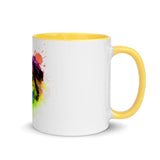 Yellow Aussie Splatter Mug
